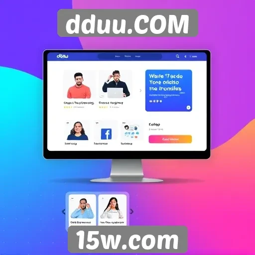 Análise da interface do usuário do site dduu.COM